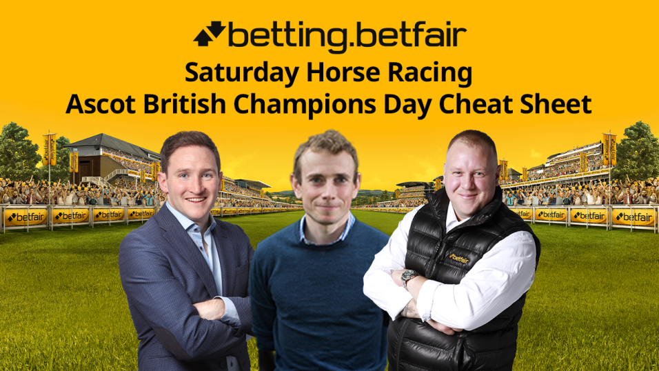 Horse Racing Tips Ascot British Champions Day Cheat Sheet